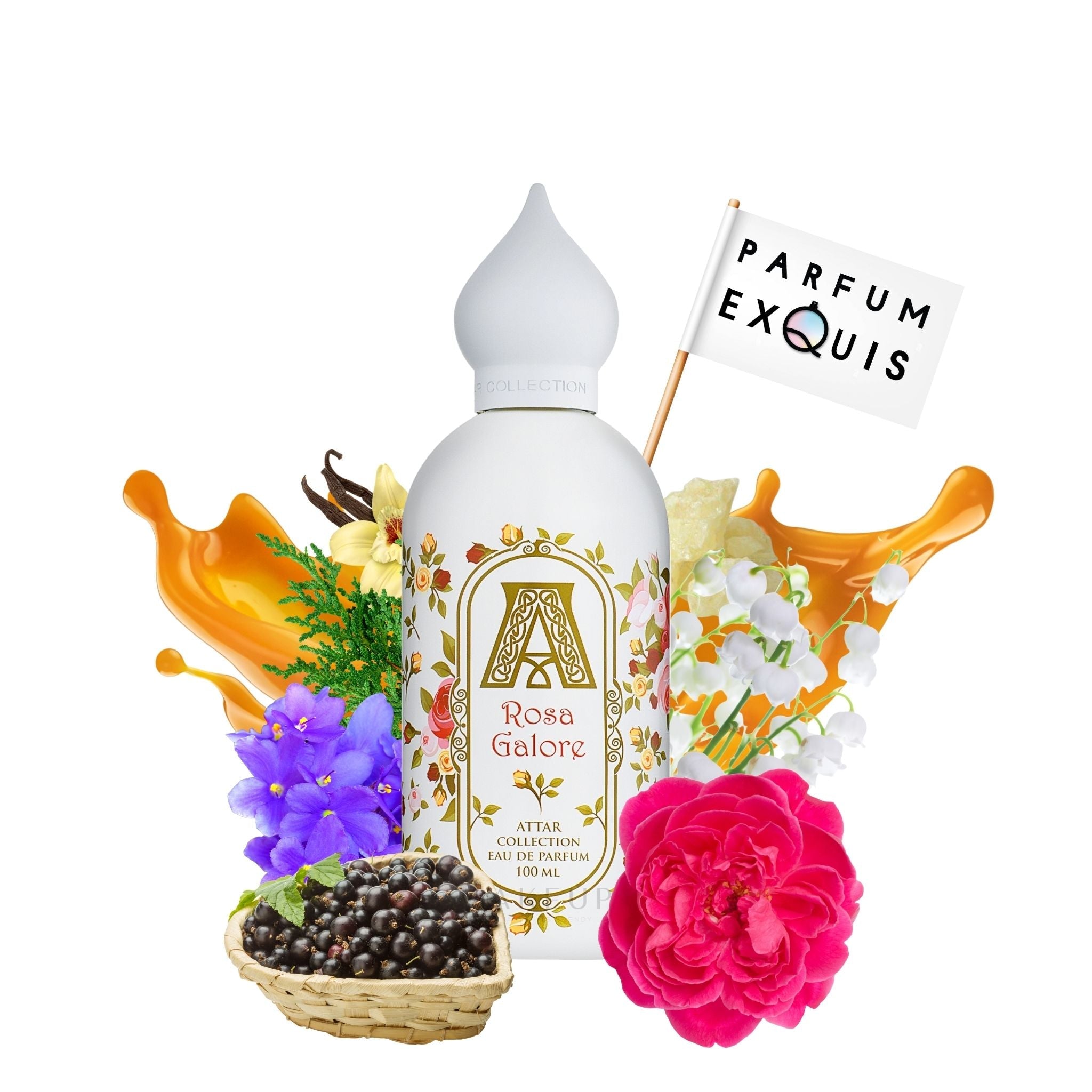 Rosa Galore Attar Collection