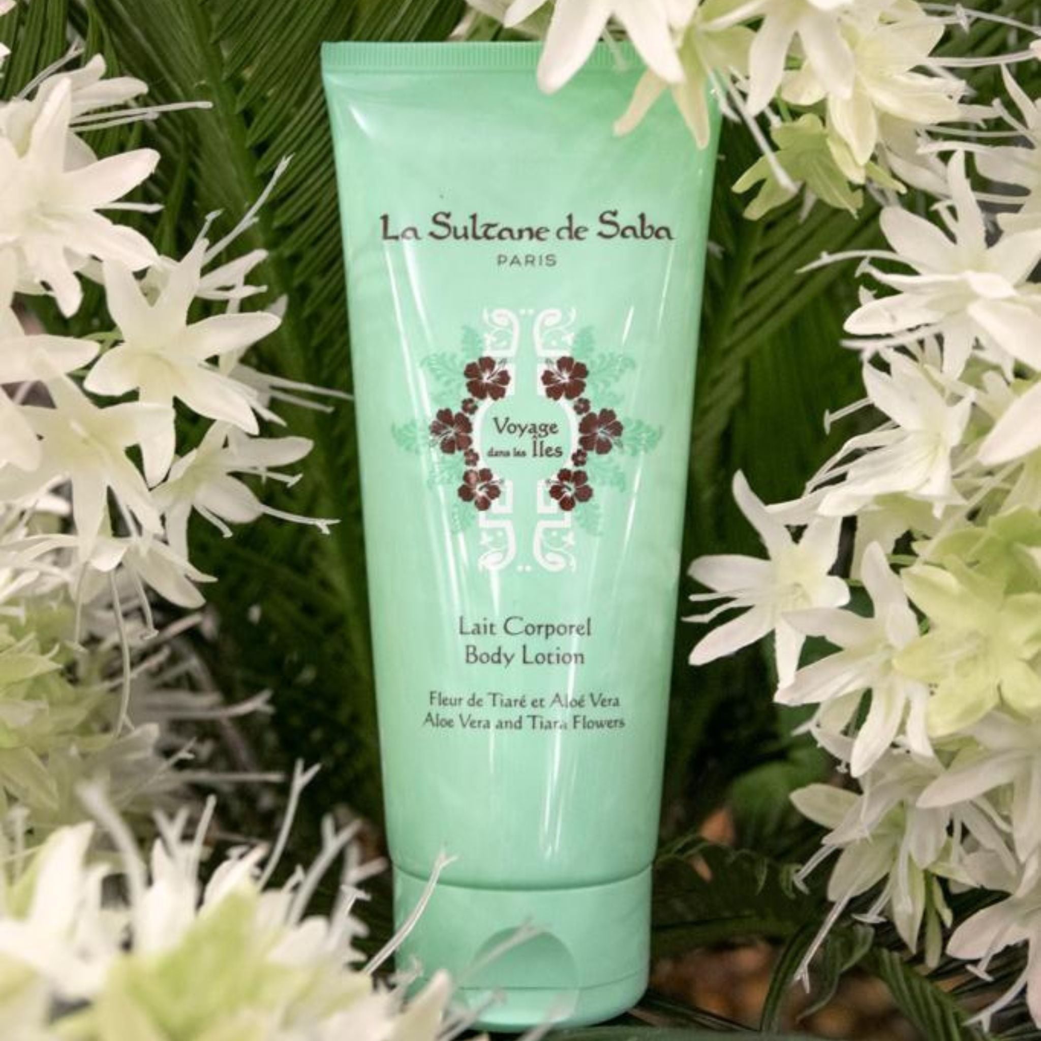 Body Lotion Tiare Flowers Aloe Vera La Sultane De Saba