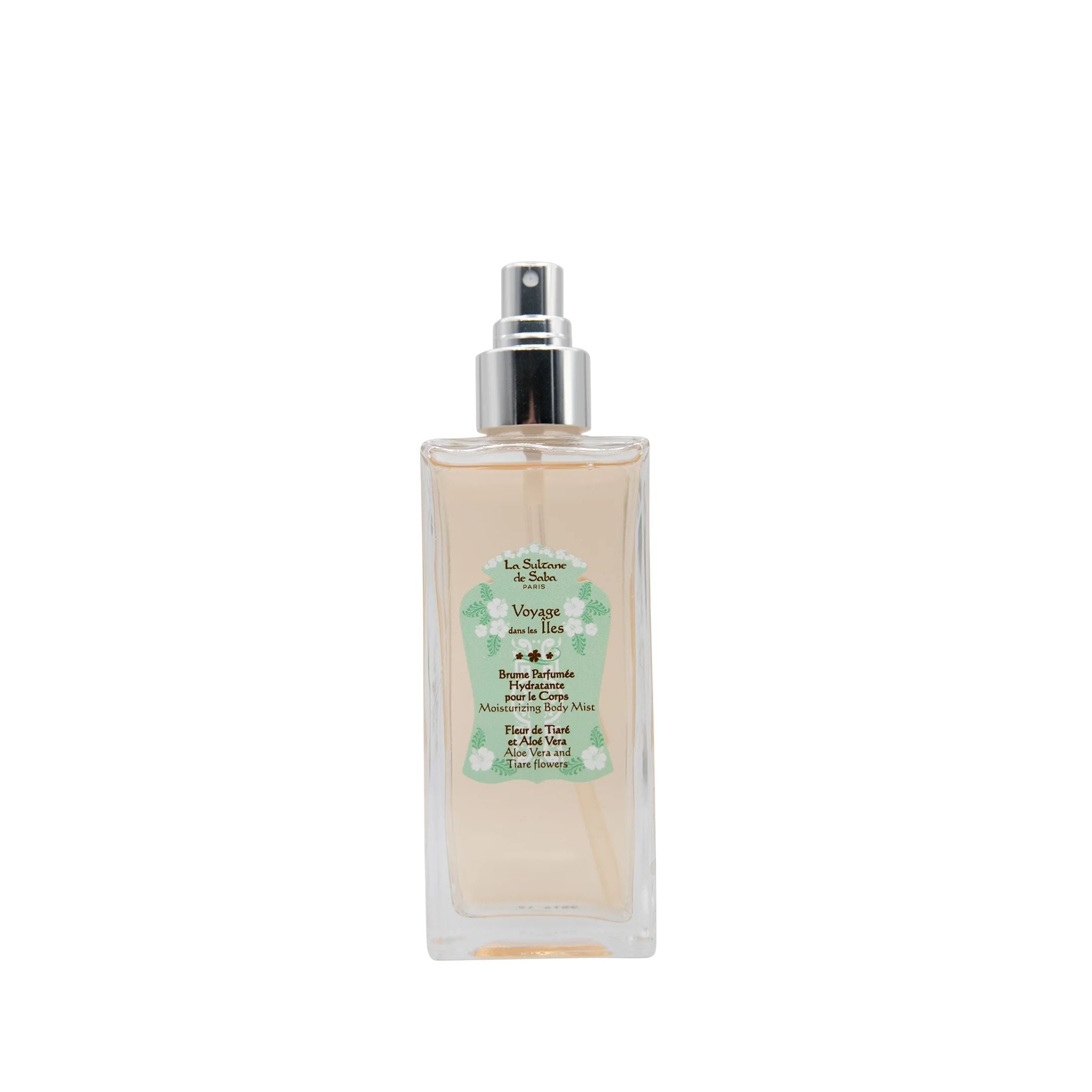 La Sultane De Saba Moisturizing Body Mist Tiare Flowers Aloe Vera