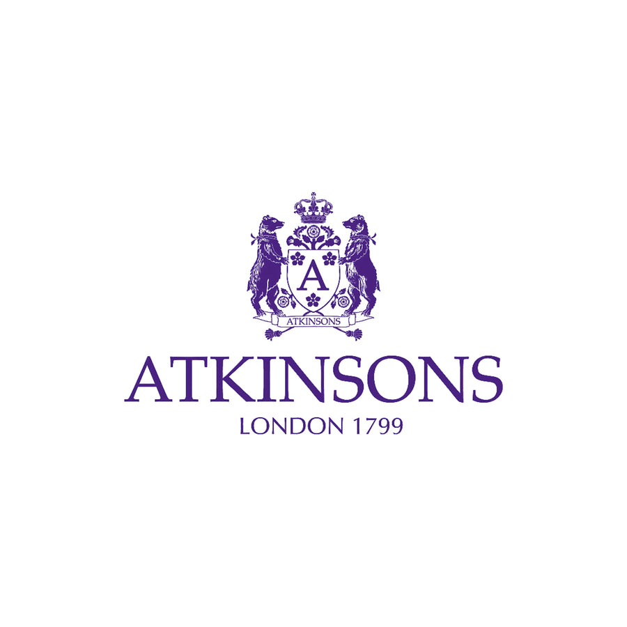 Logo for Atkinsons Perfume - a distinctive, royal lion crest emblem symbolizing the prestigious and historic British-Italian perfume brand Atkinsons, established in 1799.
