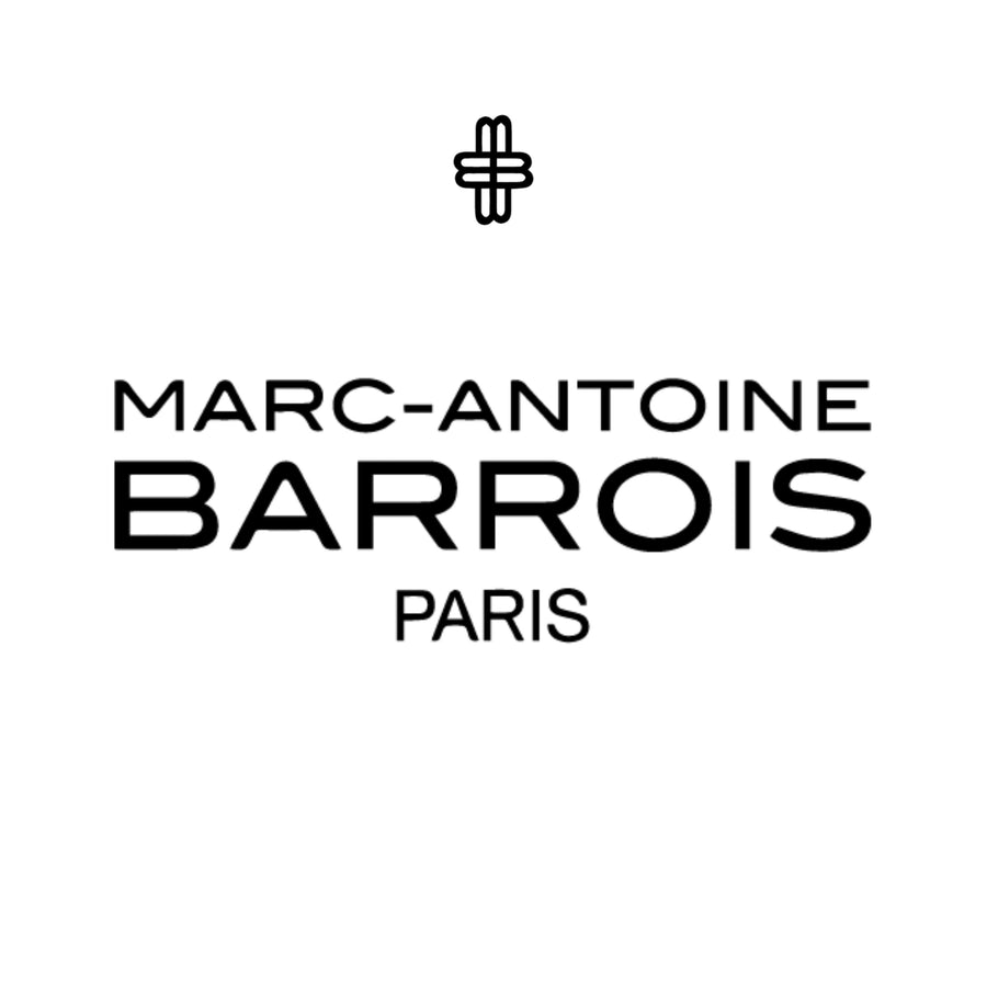 Logo for Marc-Antoine Barrois, featuring stylized, uppercase letters 'MAB' in a sleek and elegant design.
