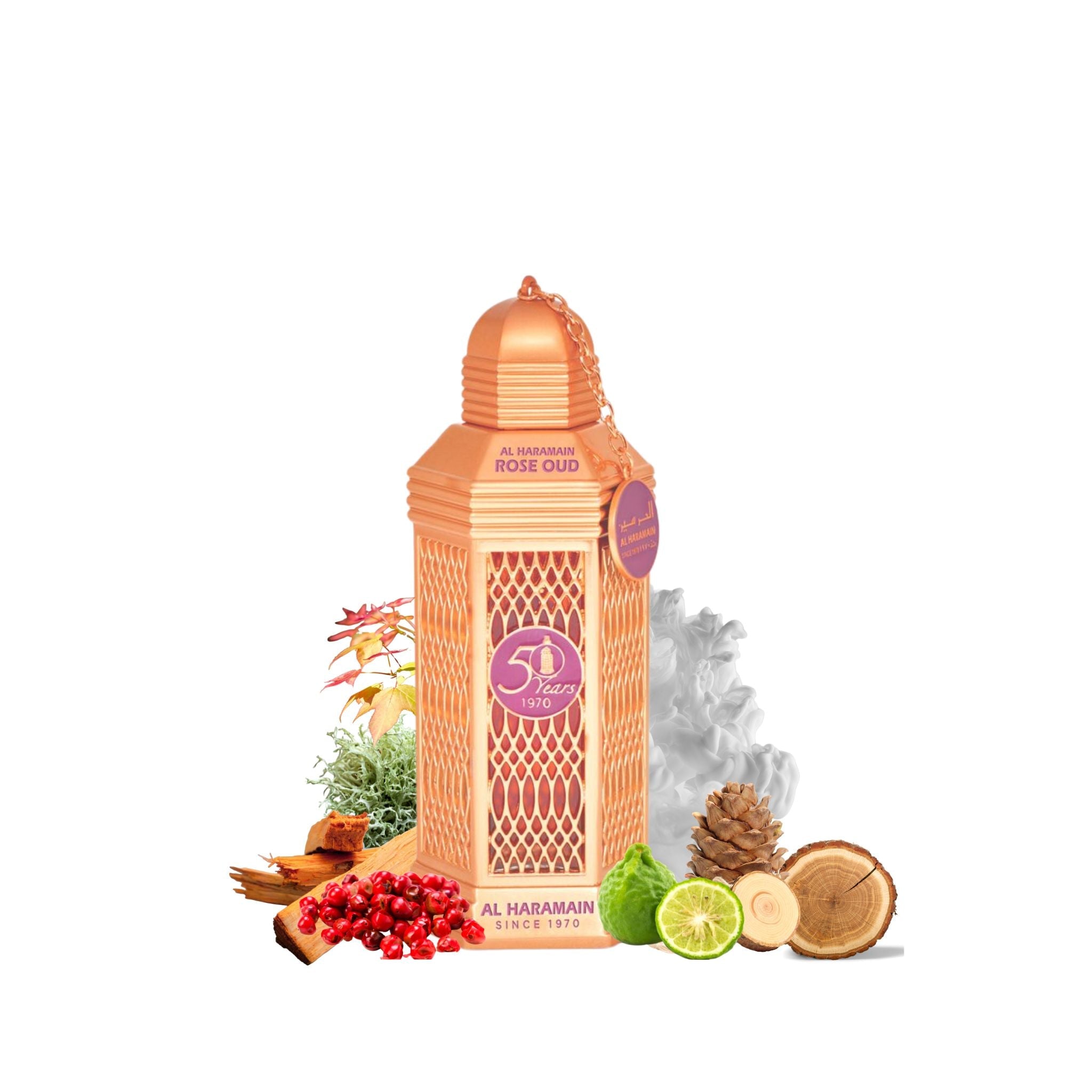 Al Haramain Rose Oud Spray 100ml – Luxurious & Elegant · Parfum