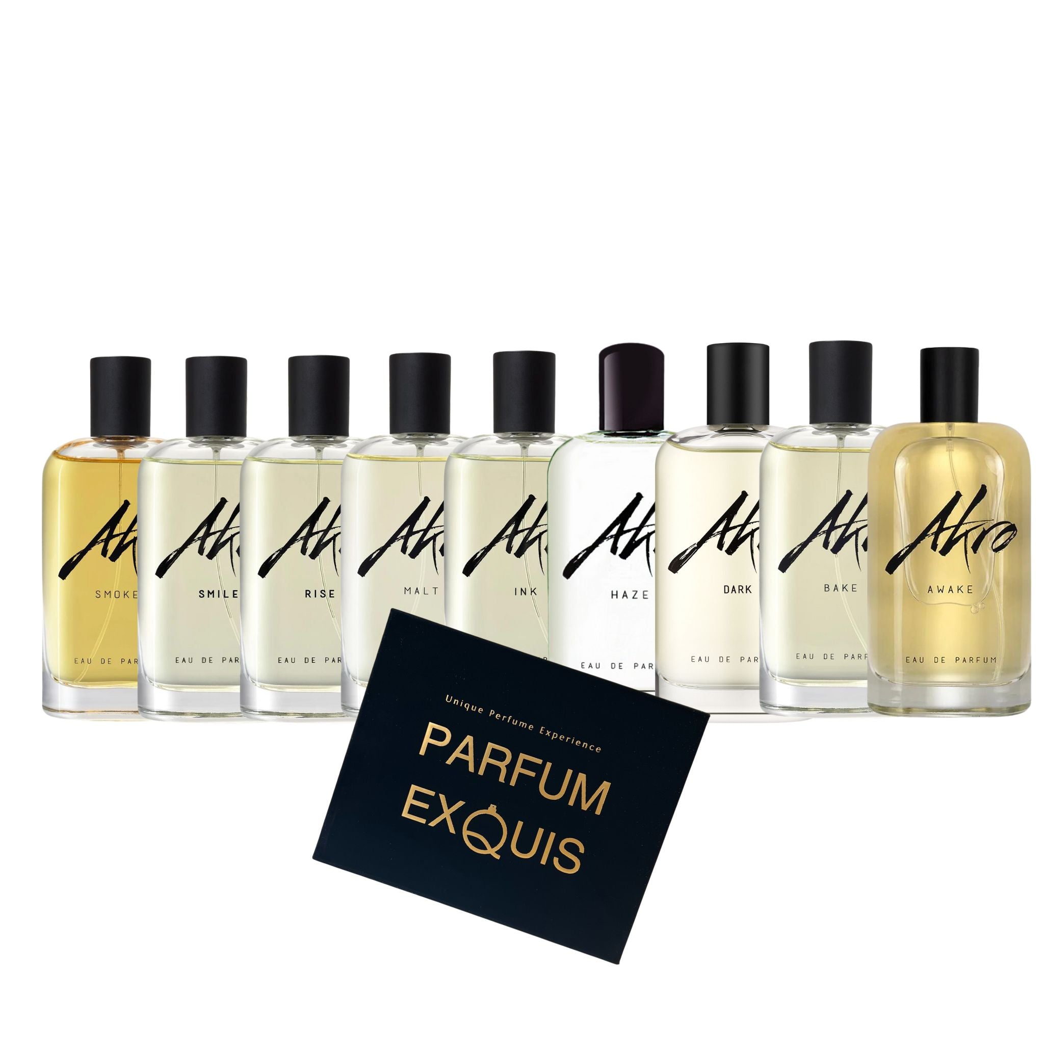 Akro ディスカバリーキット 香水サンプル 6種 Akro Discovery Set: Explore 9 Addictive Scents · Parfum Exquis US