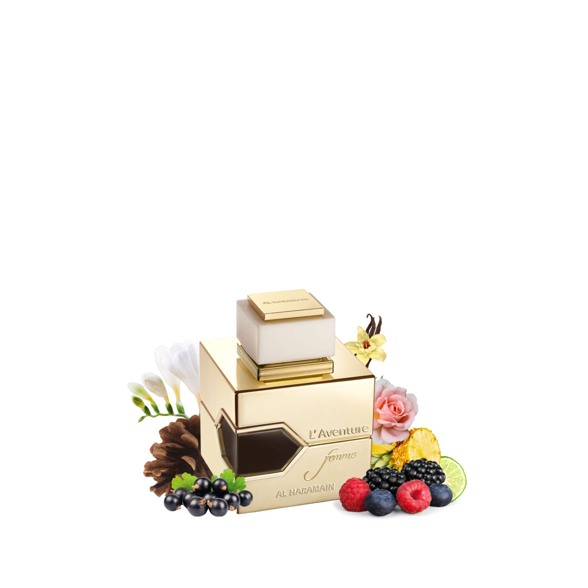 Al Haramain L‘ Aventure Femme EDP 100ml L'Aventure Femme by Al Haramain – Captivating Floral Fruity