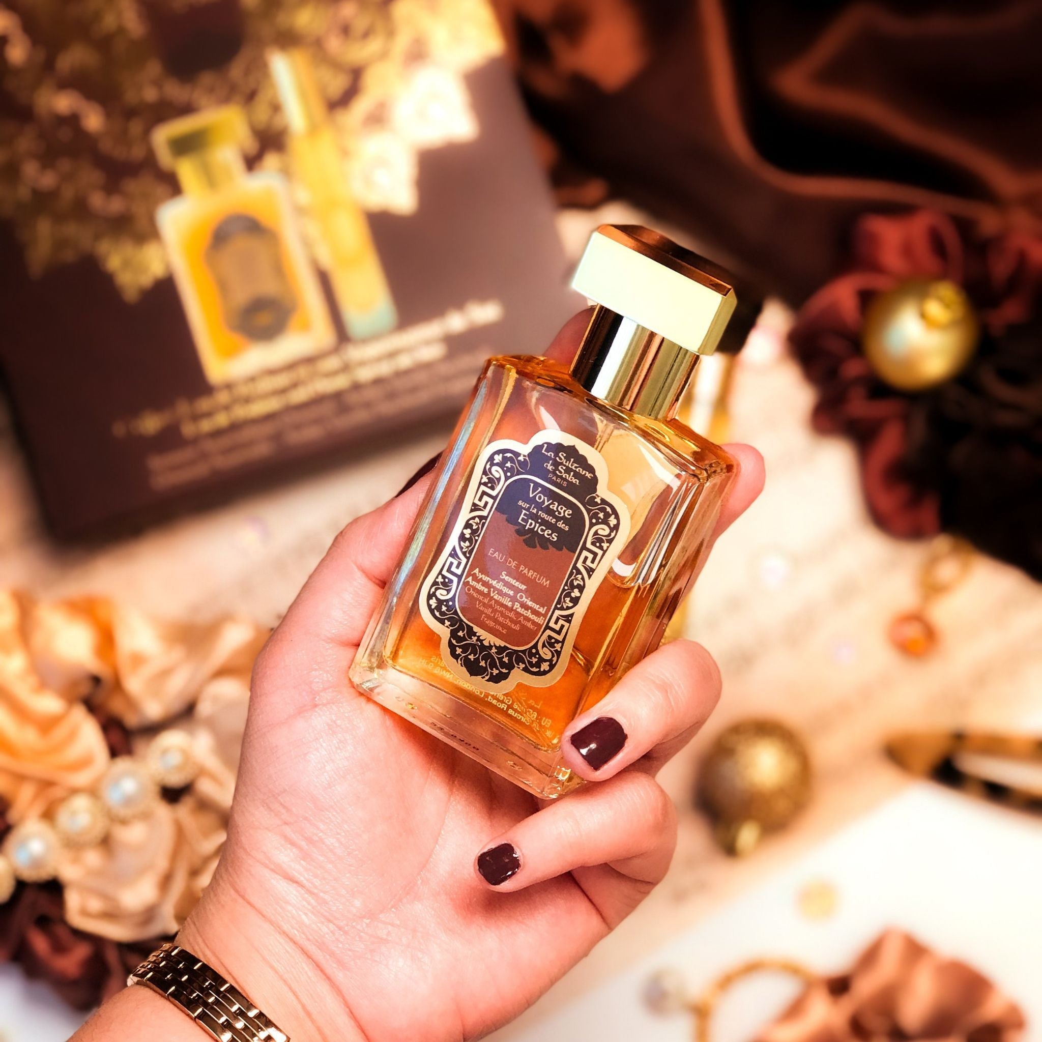 Perfume Amber Vanilla Patchouli · Parfum Exquis US