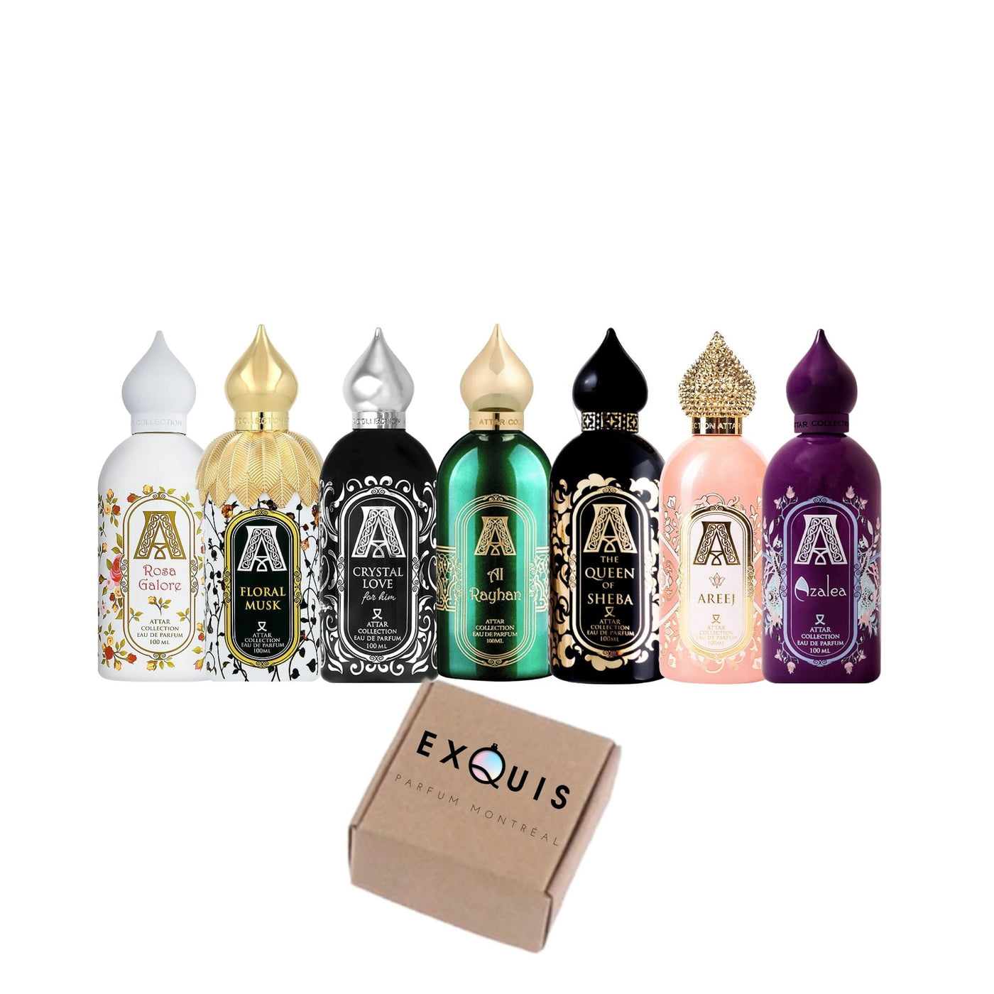 Attar Collection Discovery Sample set 7*1,5ml