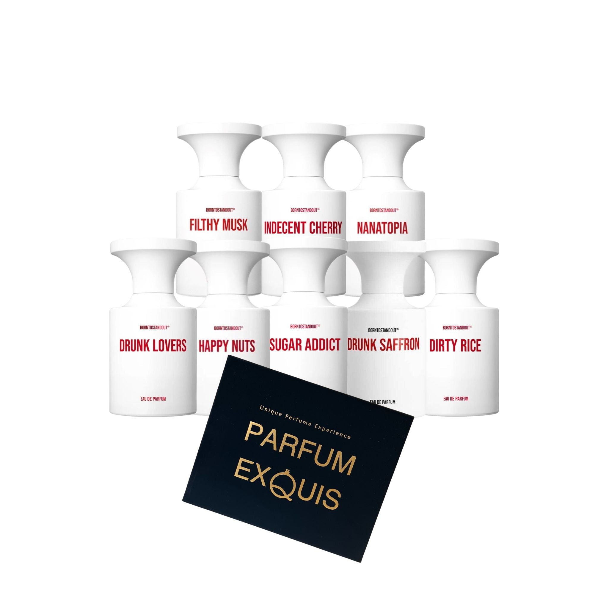 Borntostandout Discovery Set 8*1ml · Parfum Exquis US