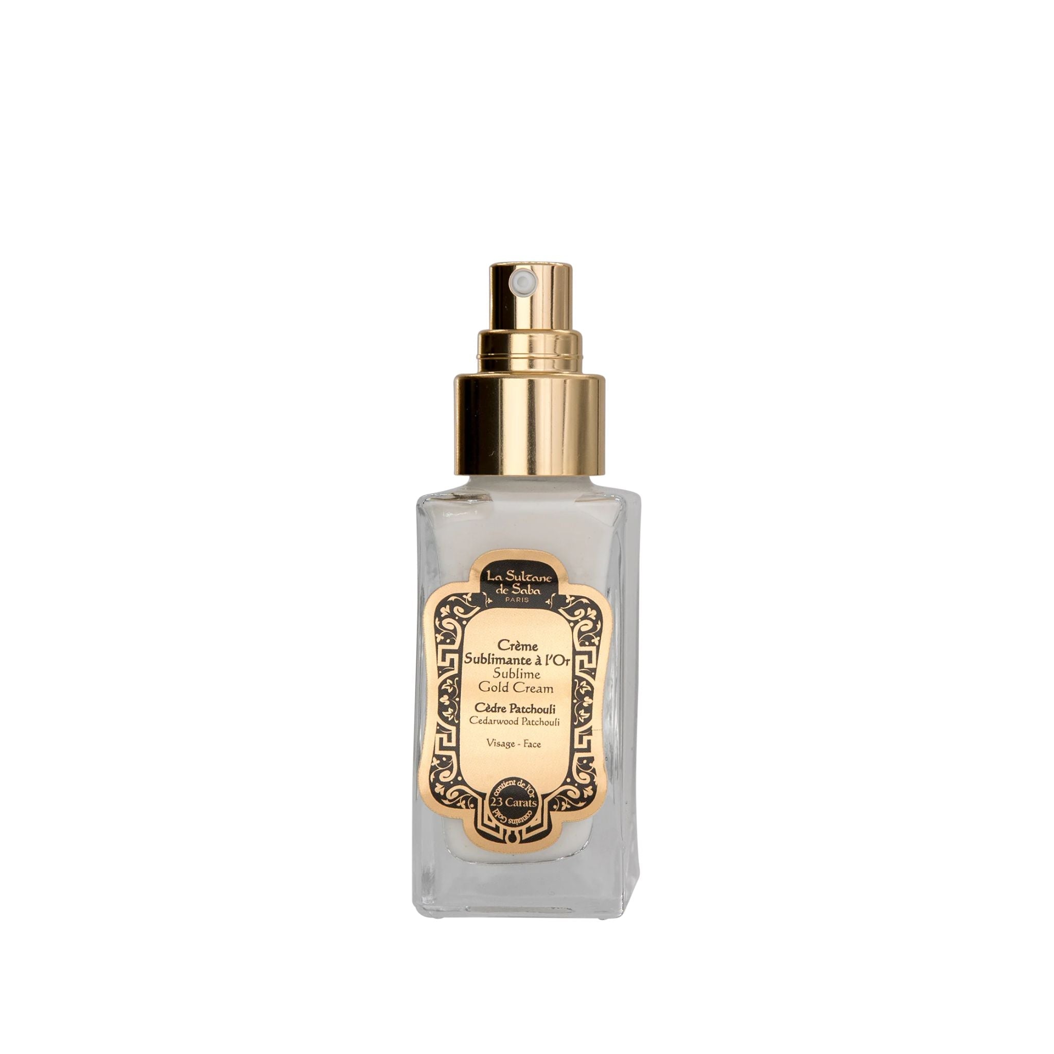 Sublime Gold Cream Cedarwood Patchouli