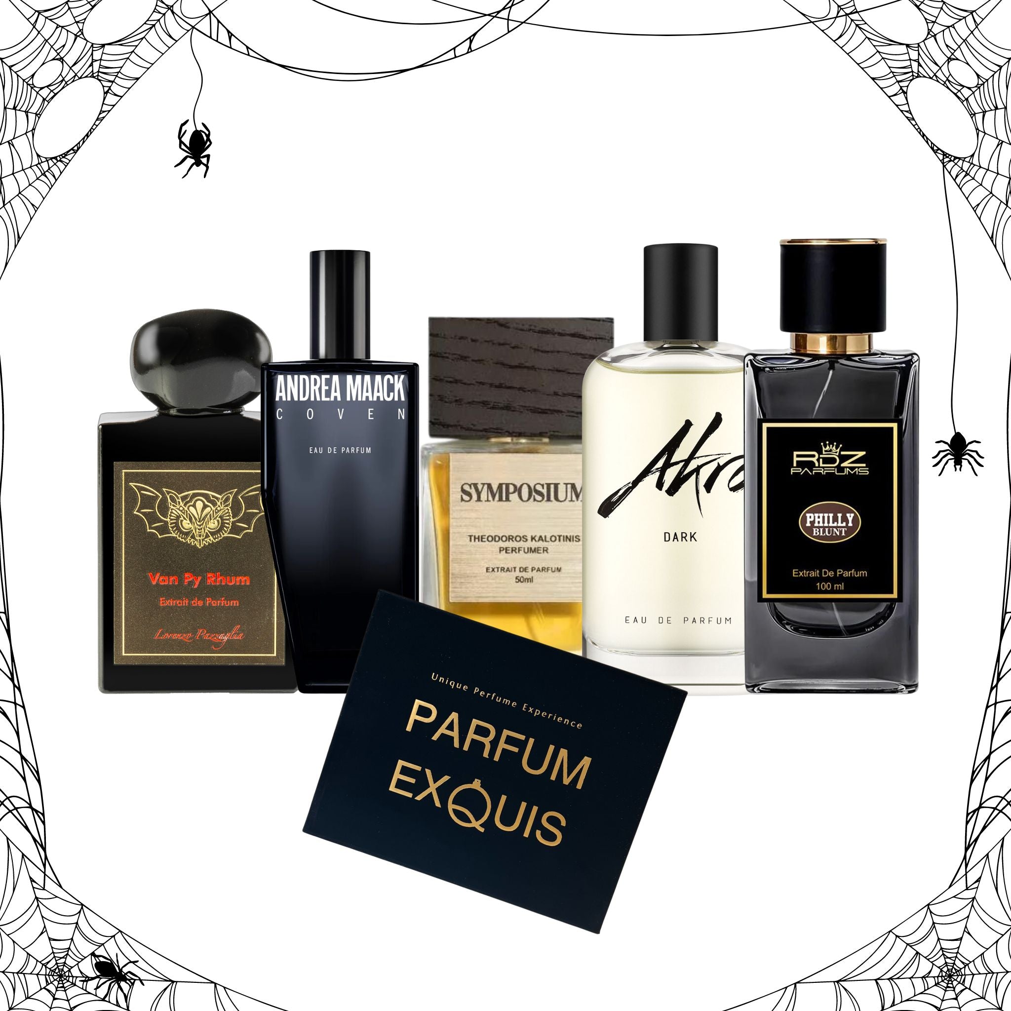 Halloween Perfume Set: Enchanting Scents for Spooky Elegance 5*1ml