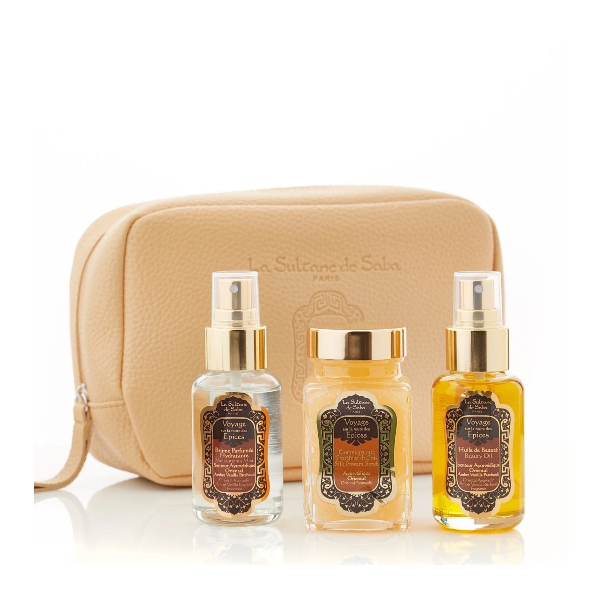 Body Gift Set Ayurvedic Amber Vanilla Patchouli #1
