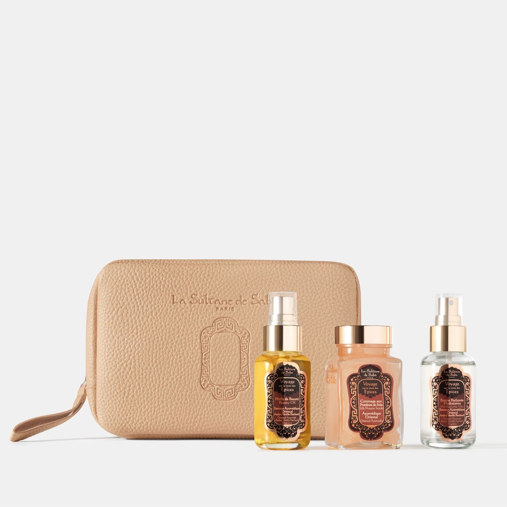 Body Gift Set Ayurvedic Amber Vanilla Patchouli #1