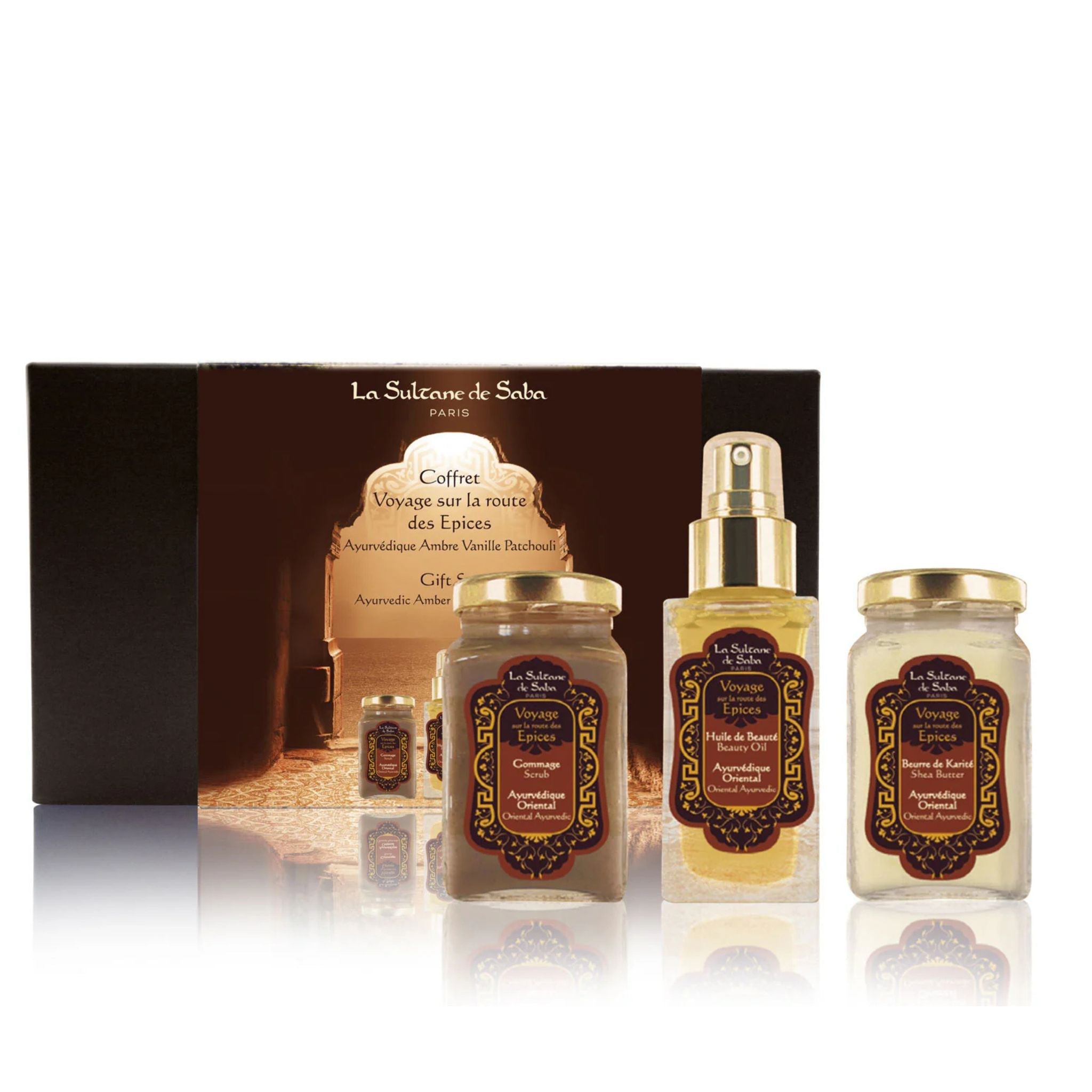 Body Gift Set Ayurvedic Amber Vanilla Patchouli #2