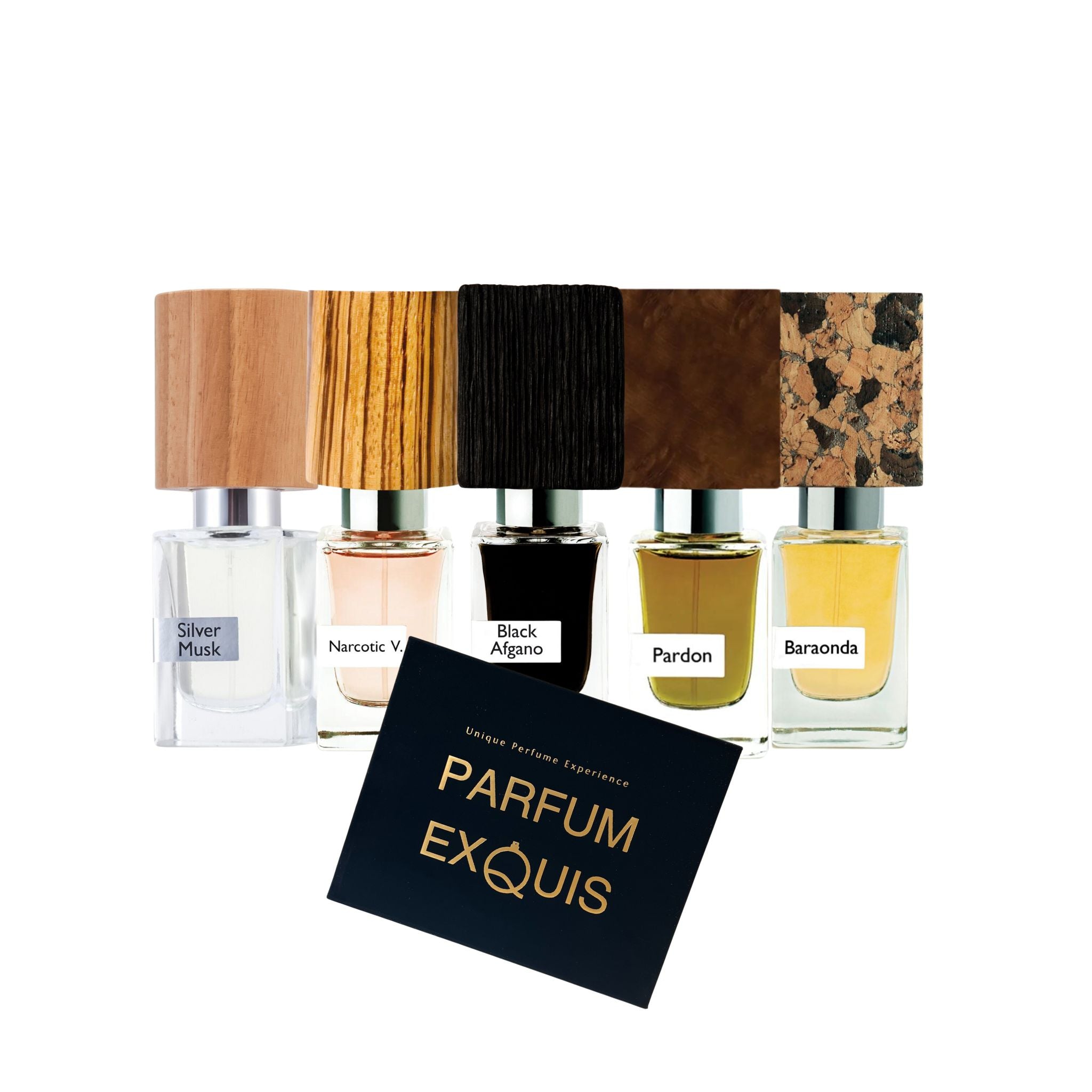 Nasomatto discovery set 5*1ml · Parfum Exquis US