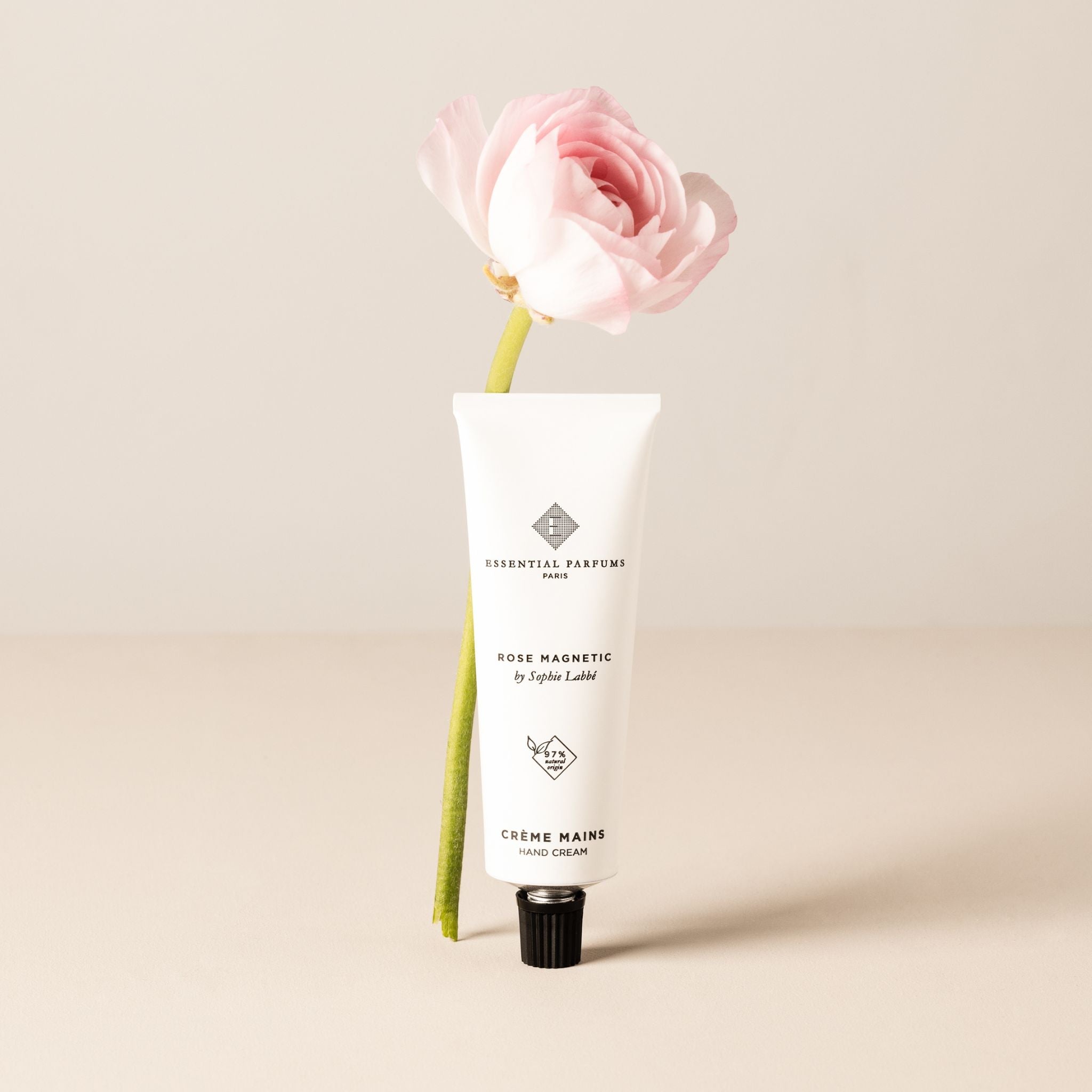 Rose magnetic hand cream essential parfums