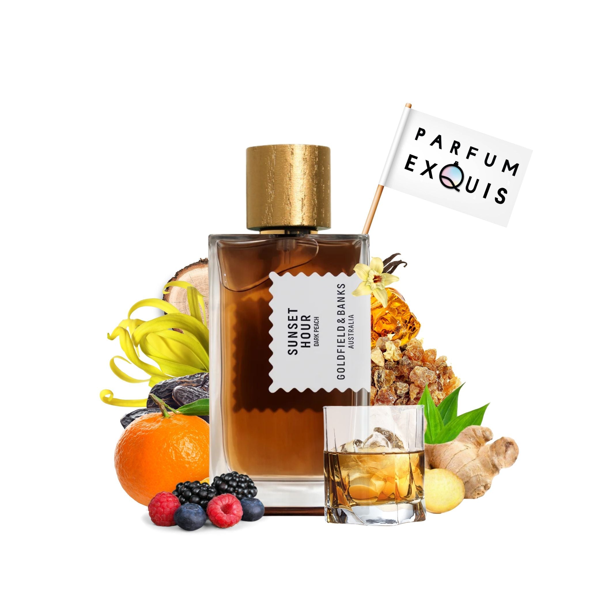 Perfume Sunset Hour Dark Peach Goldfield&Banks