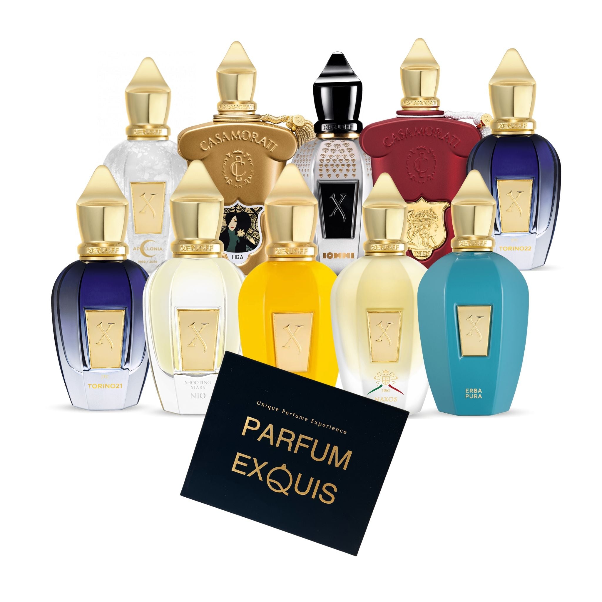Xerjoff Discovery Set: Explore 10 Iconic Scents · Parfum Exquis US
